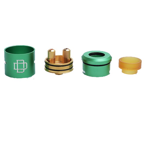 DRUGA 24 RDA Atomizer - GREEN [Authentic] KiswaraBandung