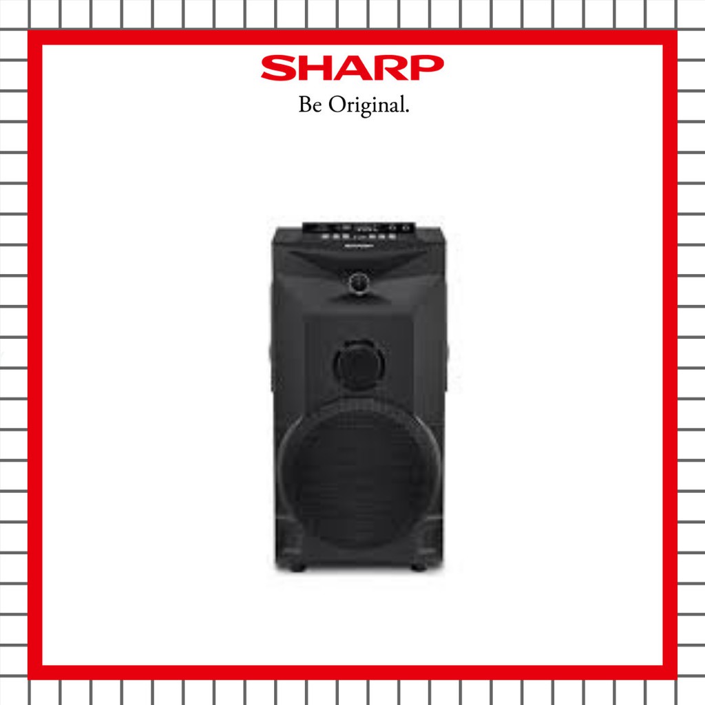 SPEAKER AKTIF SHARP BLUETOOTH CBOX-PRO10UBB / ACTIVE SPEAKER SHARP BLOETOOTH CBOX-PRO10UBB