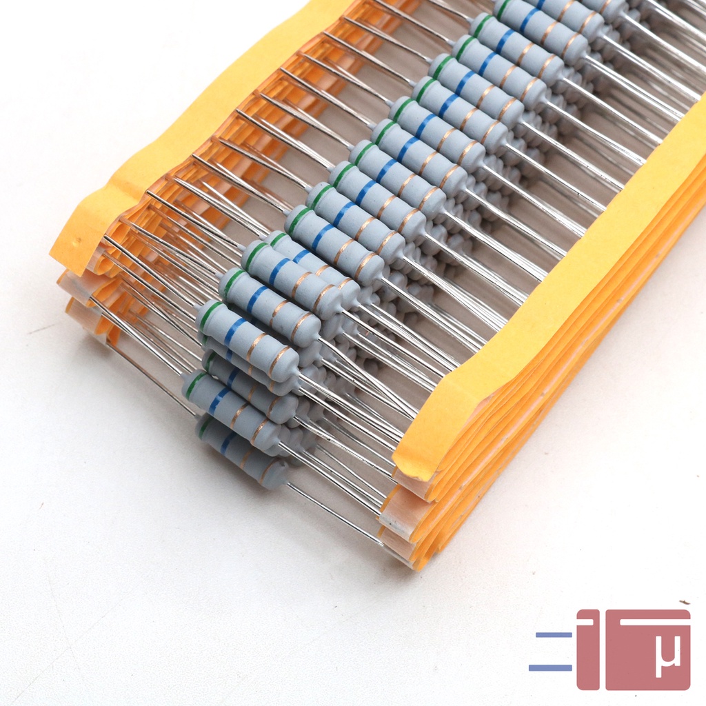 Resistor 5R6 5.6 Ohm 2W Metal Oxide 5% Taiwan Kaki Tembaga