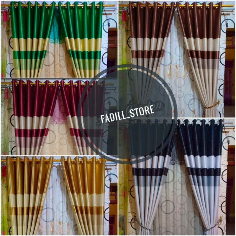Gorden Blackout Rainbow/Gorden minimalis/Gorden import