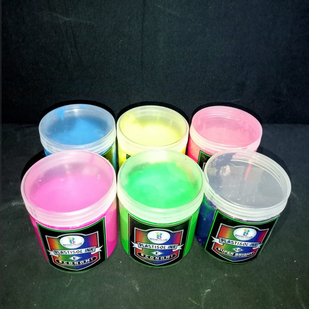 

HJK Tinta Sablon PLASTISOL FLOURESCENT Brain Plus MAGENTA 500gr