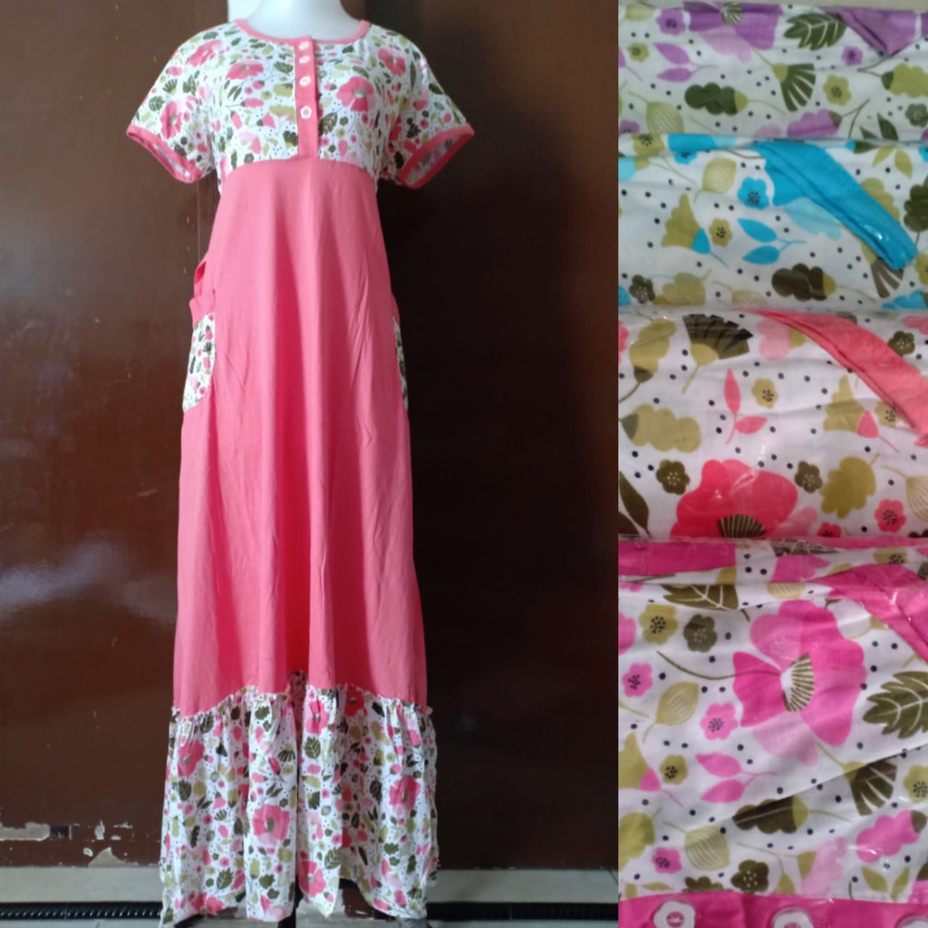 Daster KLOK CP AMRO PANJANG Lengan Pendek