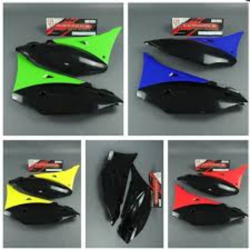 Sidepanel Side Panel Sayap Cover Jok Belakang Bodyset Body Set Gordon KLX DTracker 150