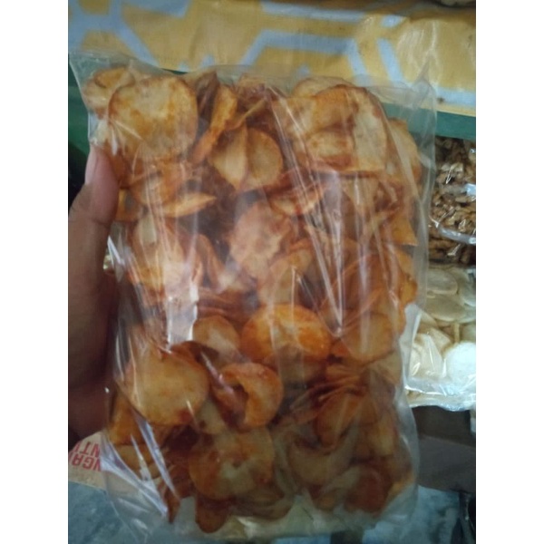 

keripik singkong balado dan original