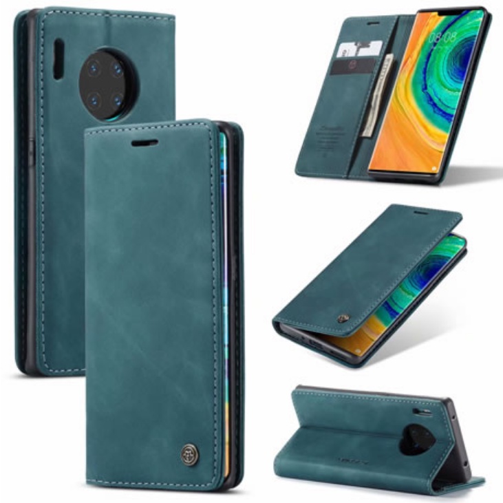 Flip Case CaseMe Huawei Nova 9 - Mate 40 Pro - Mate 30 Pro Premium Leather Flip Wallet Case Casing D