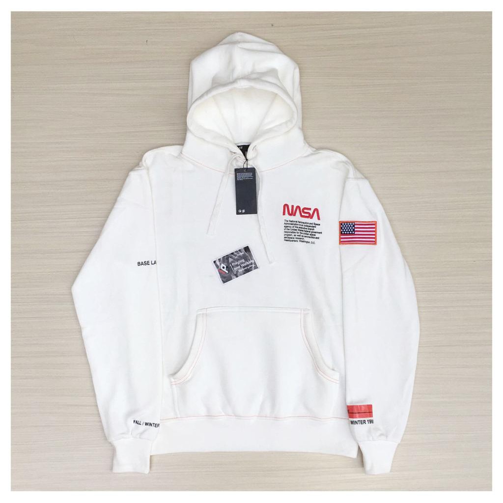 Hoodie NASA Heron Preston - White