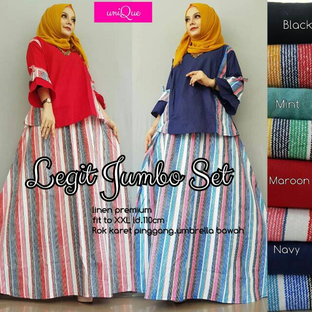 LEGIT JUMBO SET LINEN PREMIUM