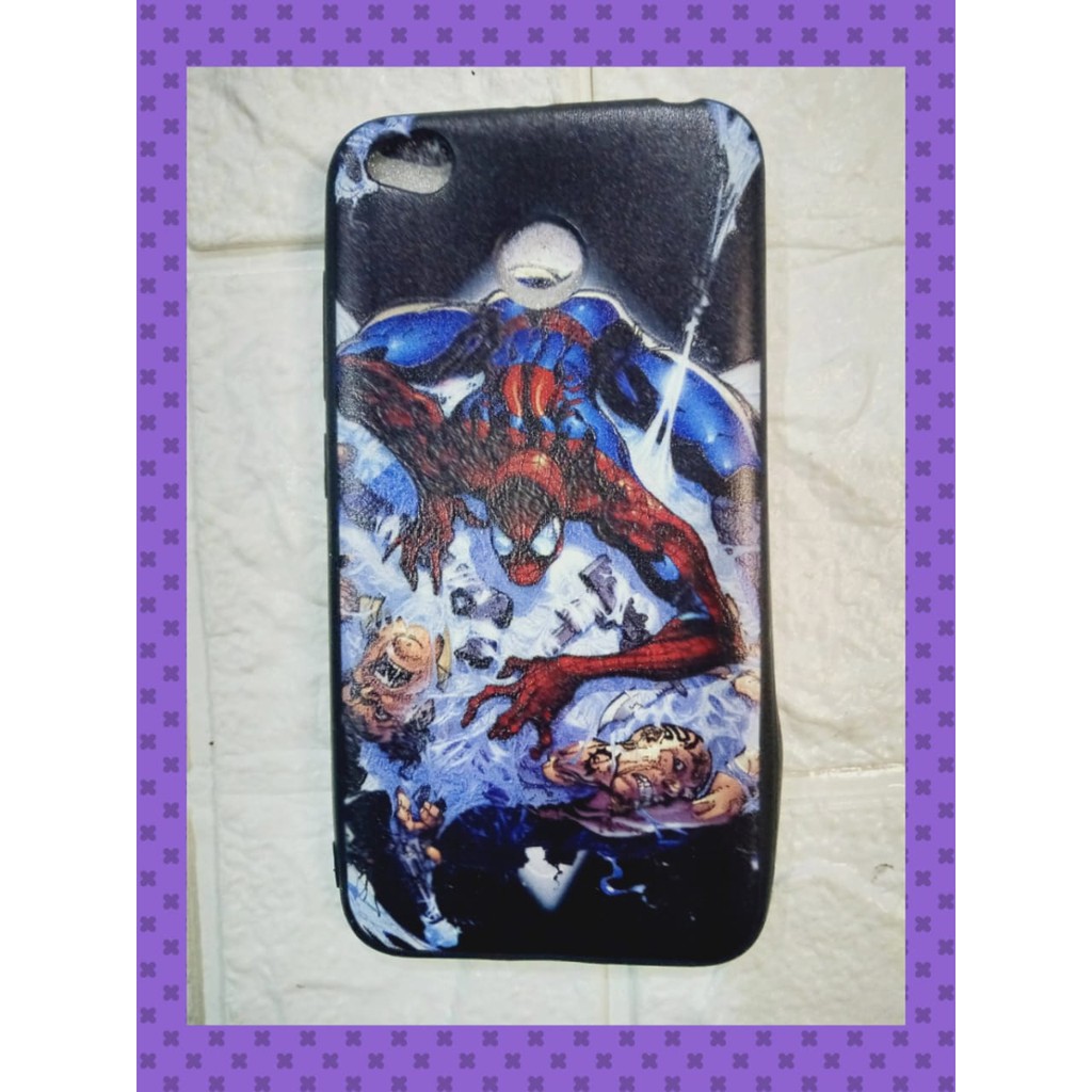 CASE XIOMI REDMI 4X  MOTIF BOLA FCB, Superbia, Robot, Spiderman