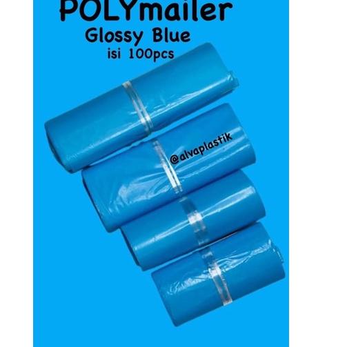 

Terlaris Plastik POLYMAILER Grosir biru Plastik Packing POLYMAILER Blue semi Glossy