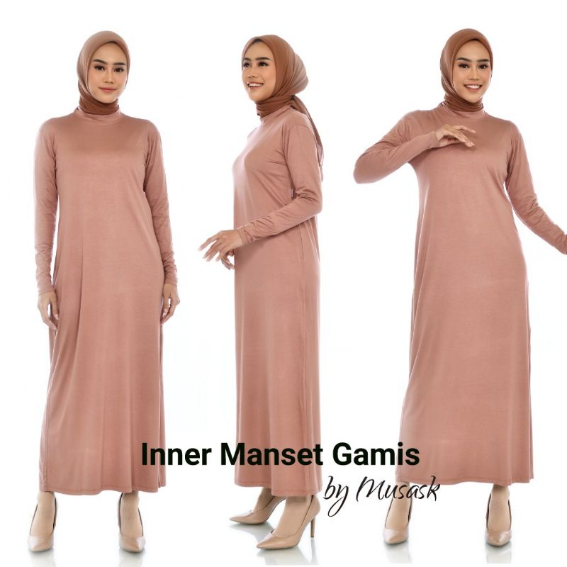 MANSET GAMIS RAYON PREMIUM / INNER GAMIS RAYON / BASIC DRESS