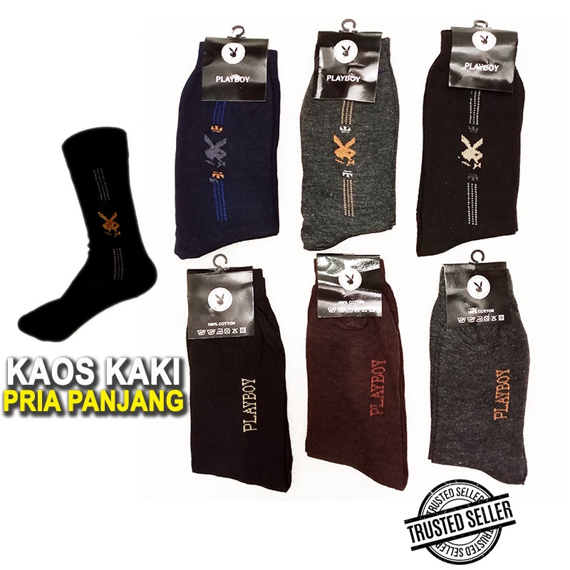 KAOS KAKI LAKI-LAKI PANJANG - Kaos Kaki Pria Panjang