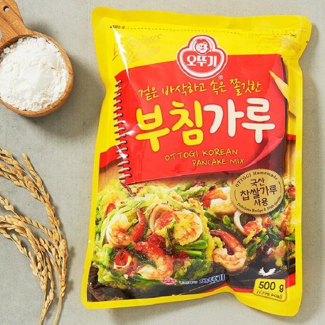 

OTTOGI KOREAN TEPUNG PANCAKE MIX 500 GRAM / FRYING MIX TEPUNG PAJEON
