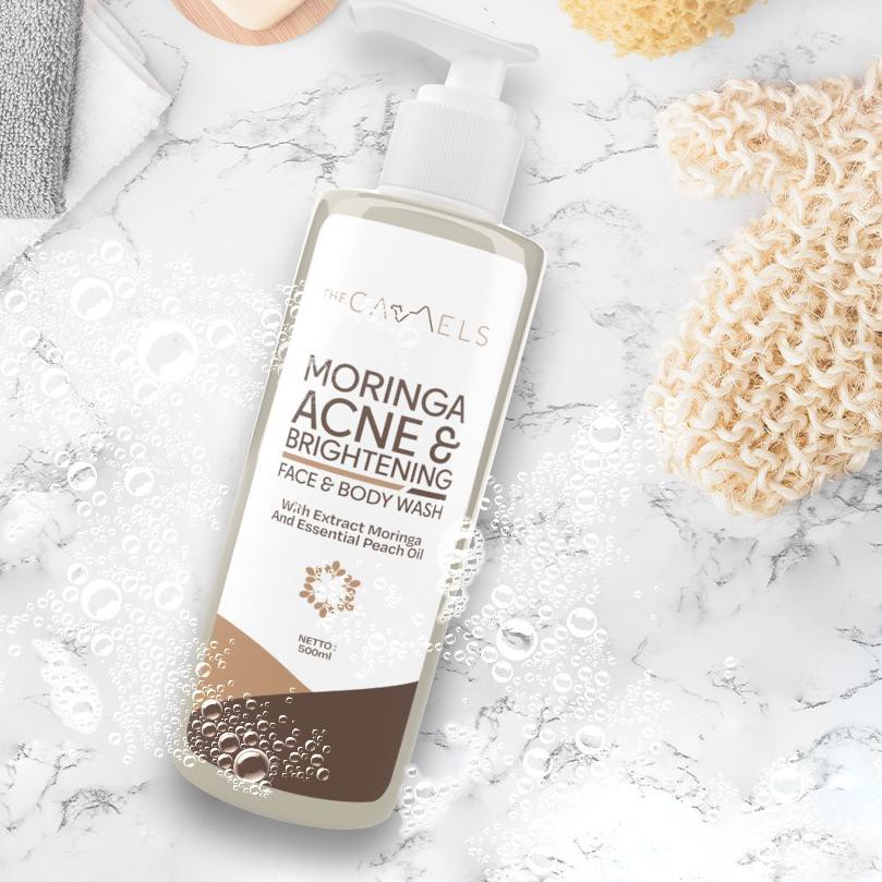 ♩ THE CAMELS MORINGA ACNE & BRIGHTENING ☞