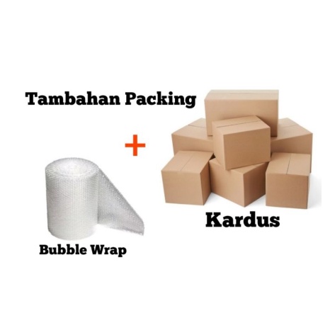 

Tambahan Packing Bubble Wrap | Kardus Agar Paket lebih Aman√