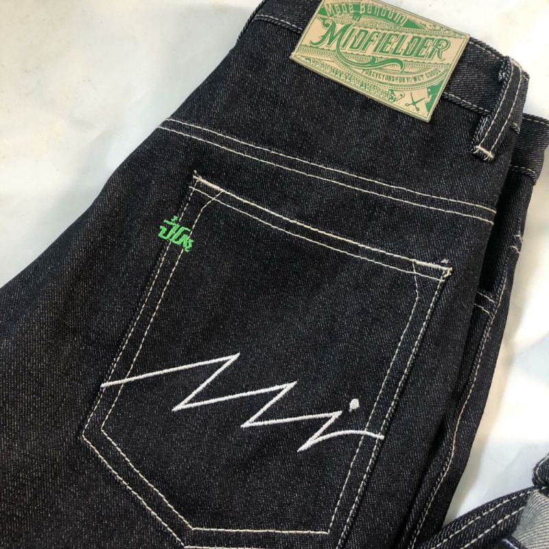 Midfielder Denim Raw Selvedge Accent