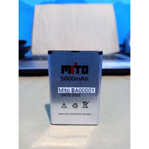 Baterai Batre Mito BA-00001 220 122Q BA00001 Original