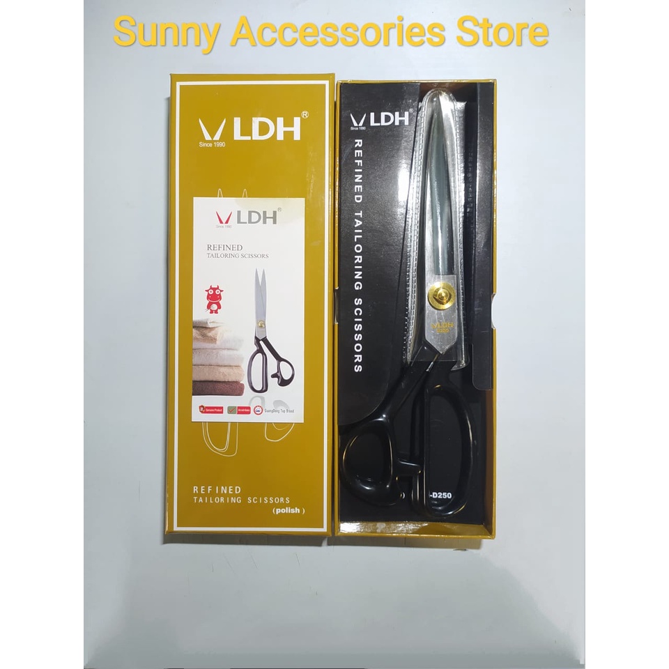 

Gunting Bahan LDH D250 Baja Putih 10 Inch Premium Product
