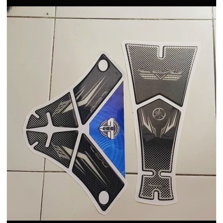 Sticker Stiker Timbul Resin Deck Pad Tankpad Yamaha Lexi 125