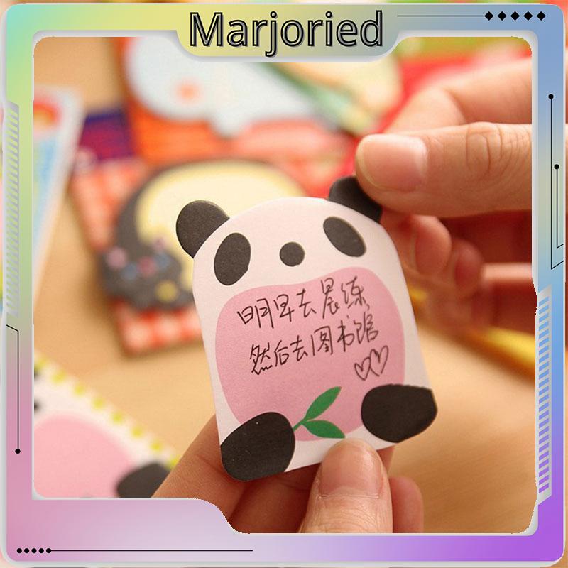 Imoda Kawaii Animals 20 Post-It Notes Waktu Merekam Post-It Notes Catatan Pelajar/Kantor-MJD