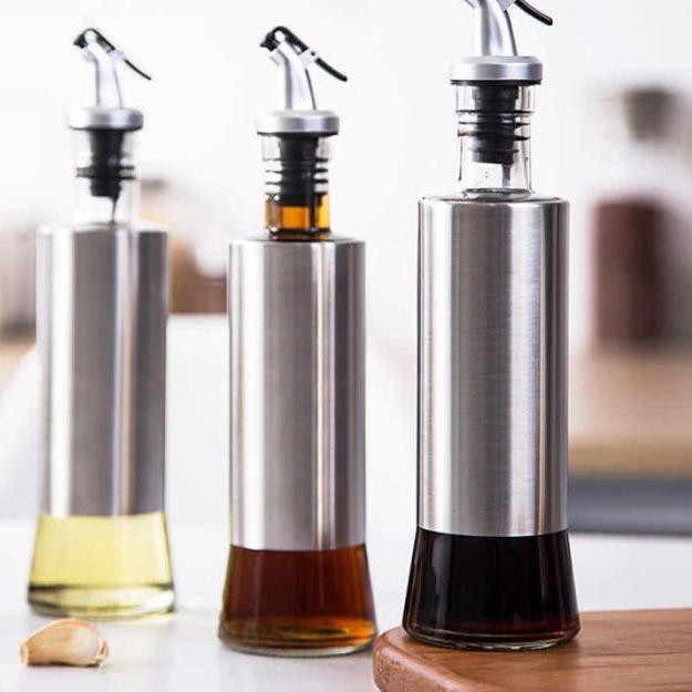 

Grosir ♟ Pourer Botol Kaca Minyak Kecap Cuka Wine Anggur - 500Ml^