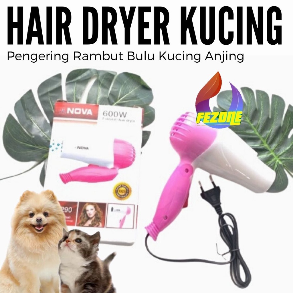 Hair Dryer Pengering Rambut Bulu Kucing Anjing Kelinci Domba Grooming Hewan FEZONE