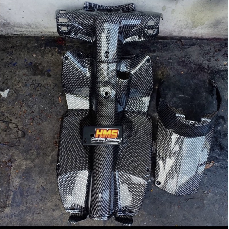 Paketan Body kasar Vario110 karbu full carbon