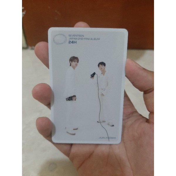 Pc photocard mcard lim C jun hoshi otp 24H seventeen