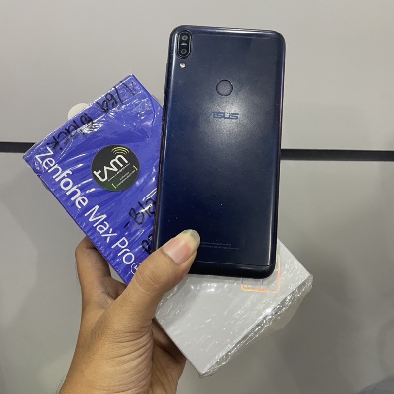 asus max pro m1 ram 4gb internal 64gb second bekas pakai