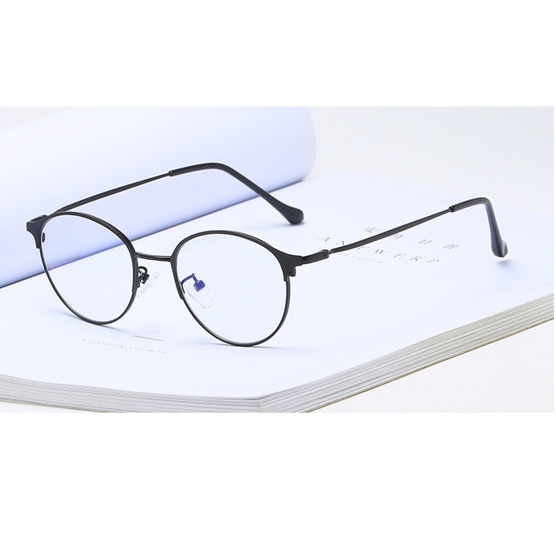 Kacamata Photochromic Bentuk Oval Anti Radiasi Komputer Untuk Pria Dan Wanita
