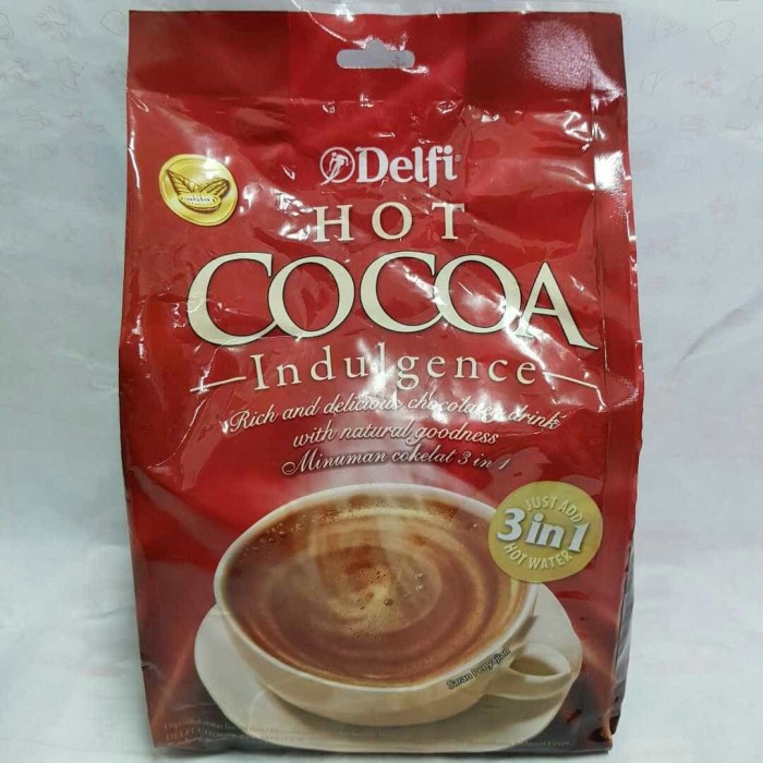 

DELFI Minuman Coklat 3 in 1 Hot Cocoa Pack 20 x 25gr