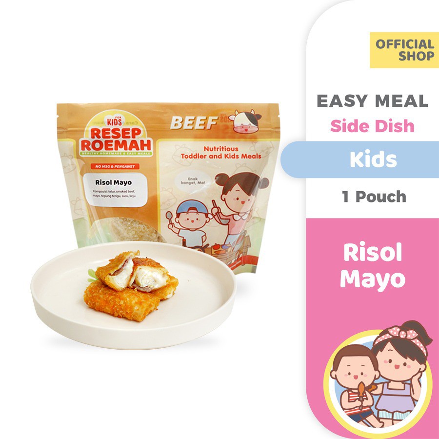 

Resep Roemah Risol Mayo / Makanan Anak Homemade / Kids Frozen Food / No MSG