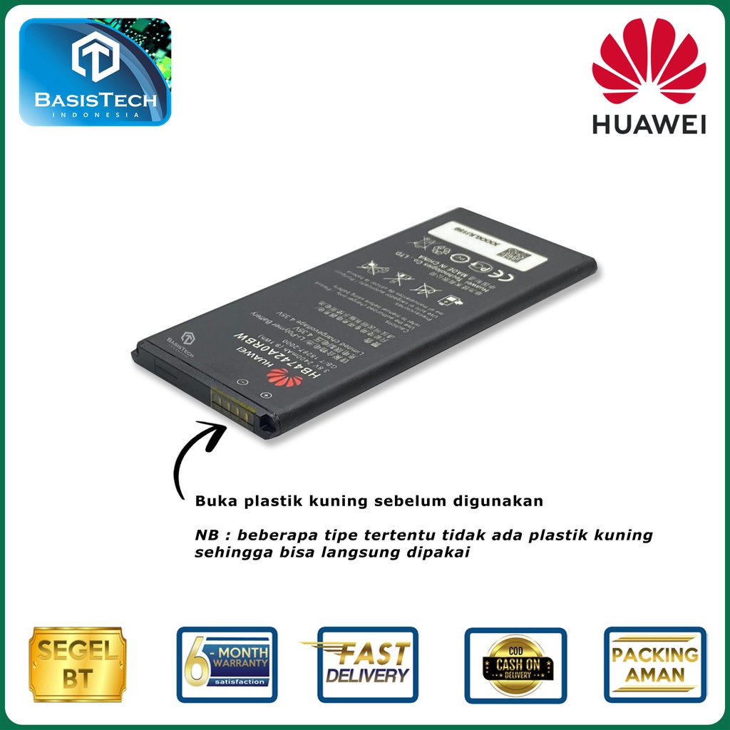 BATERAI HUAWEI HONOR 3C G730 - HB4742A0RBC - ORI99 GOOD QUALITY