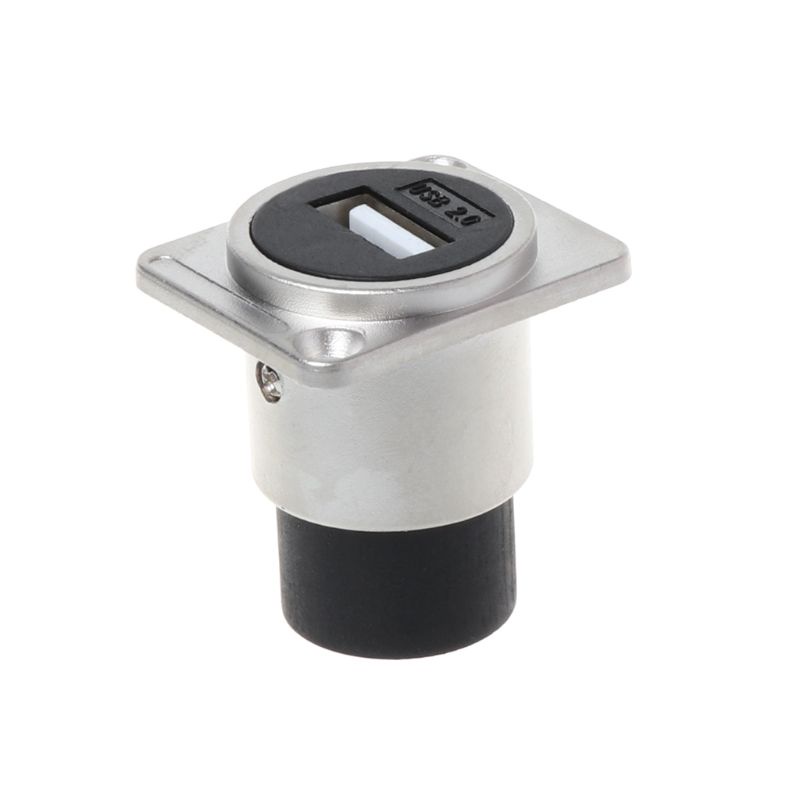 Btsg USB2.0 D Type Socket Female to Female Module Konektor Colokan USB Panel Mou