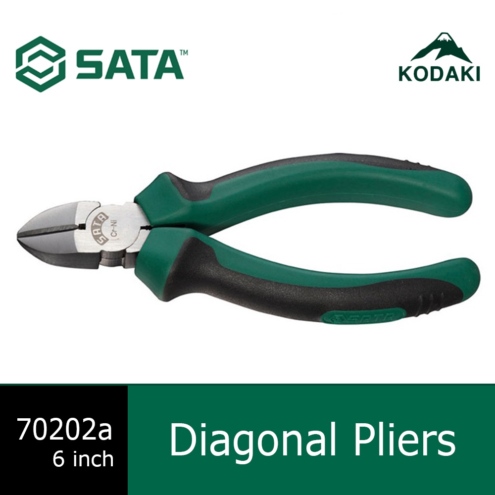 Tang Diagonal 6 Inch - Diagonal Pliers 70202A SATA TOOLS