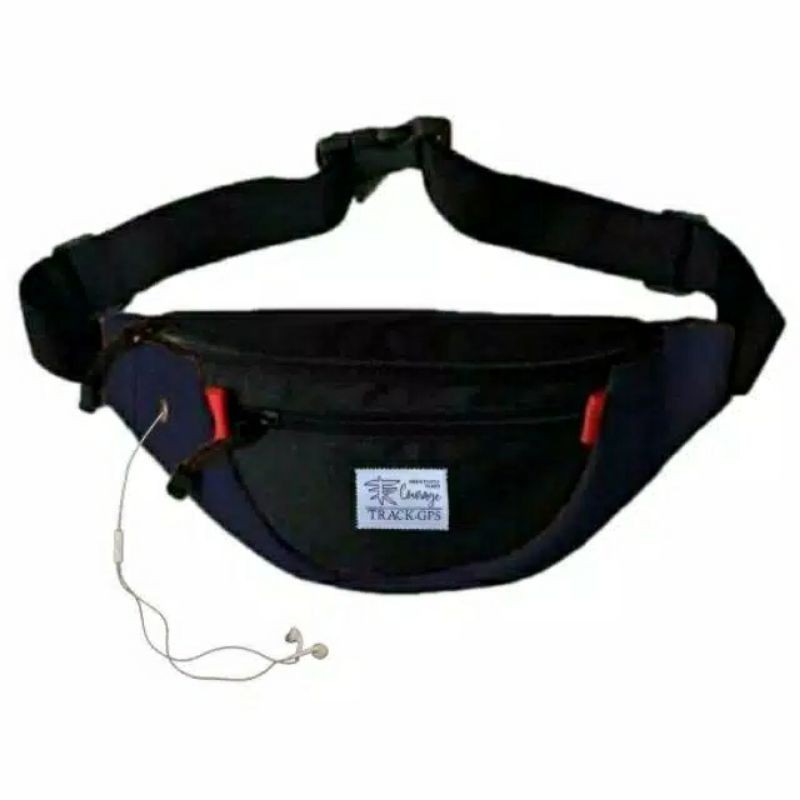 Tas Pria Waistbag Mini Combo Track Gps Original