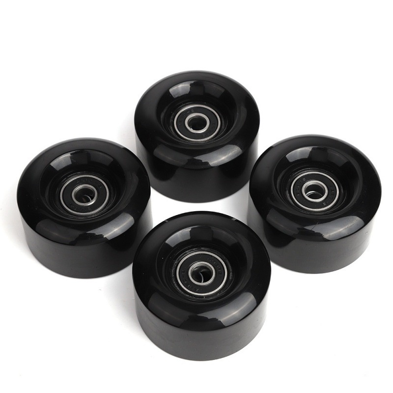 4 Pcs Roda Skateboard Dual use Bahan pu Ukuran 55x32mm 80A