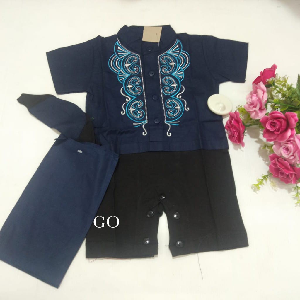 gos BAJU KOKO JUMPER SELENDANG Baju Koko Anak Laki-Laki Baju Koko Bayi Laki-Laki Setelan Anak Laki