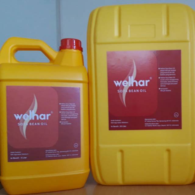 

Welhar soya bean oil 5L