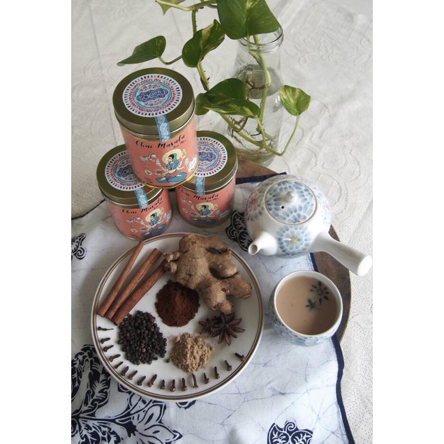 

(BISA COD) Chai Masala tea mix 130gr BERKUALITAS Kode 51
