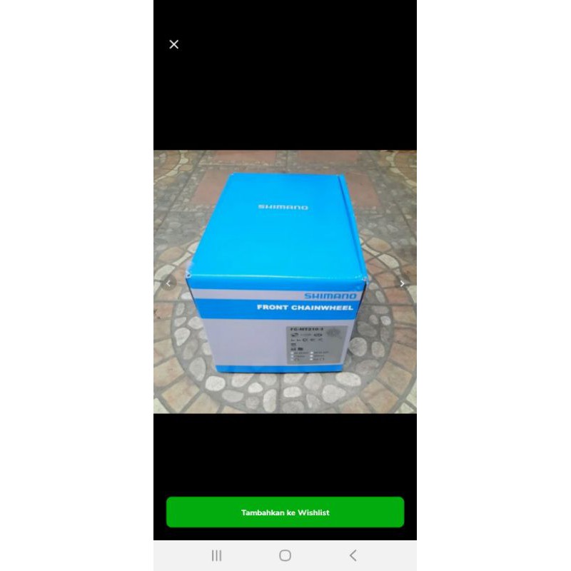 Crank sepeda shimano Altus 40T HT2 MT210