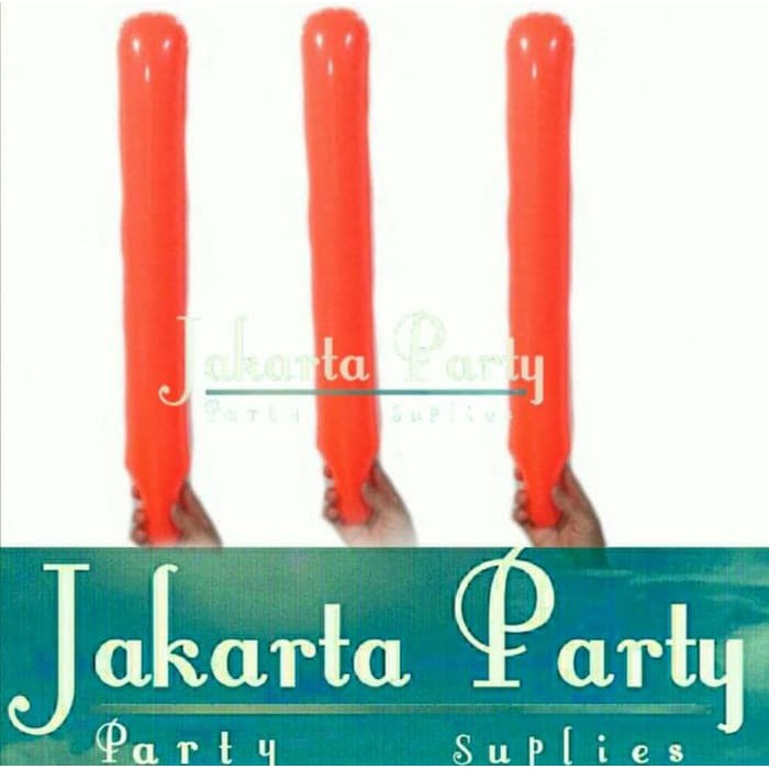 Balon Tepuk Orange / Balon Suporter / Balon Supporter / Balon PVC