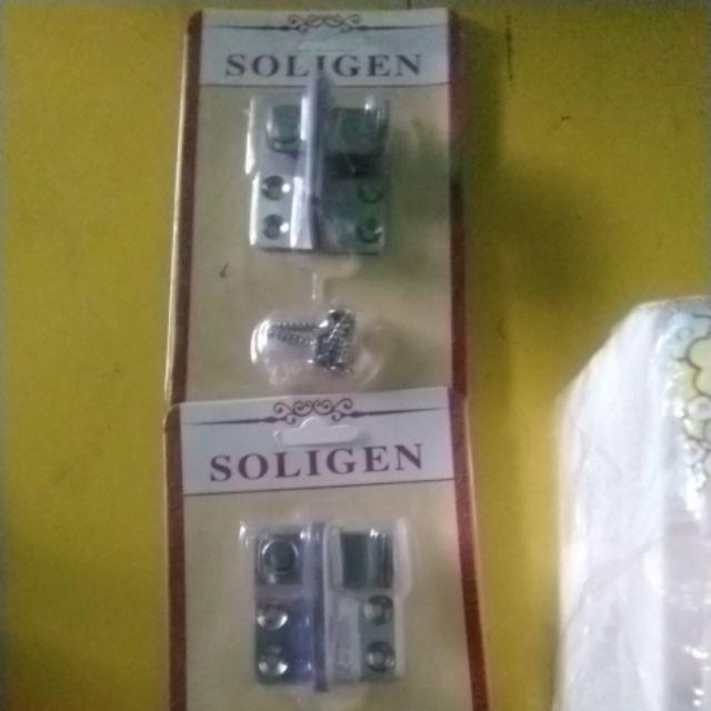 Grendel / Slot / Pengaman Pintu Sliding / Geser Stainless Soligen