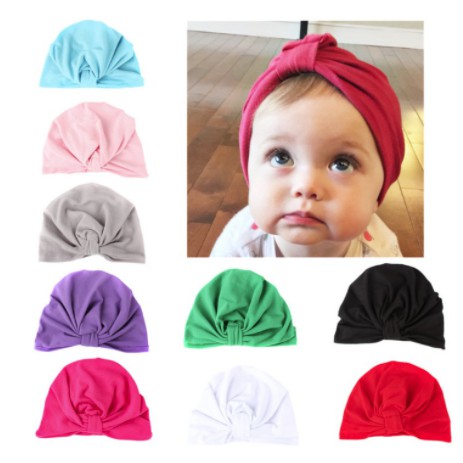 (kiddiwear) Baby Turban bayi / topi kain bayi IKAT