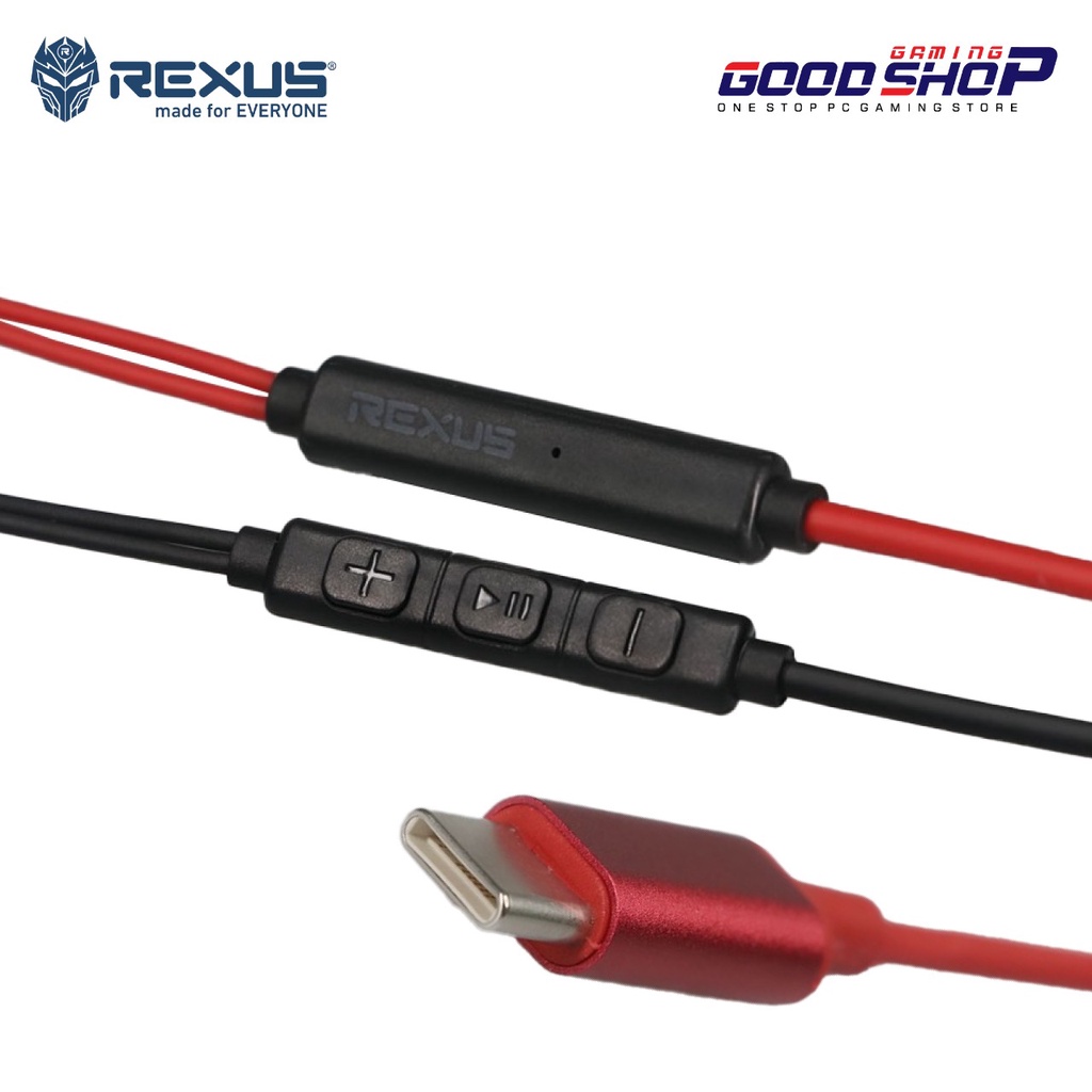 Rexus Earphone EZ3 Type C Connector with Mic