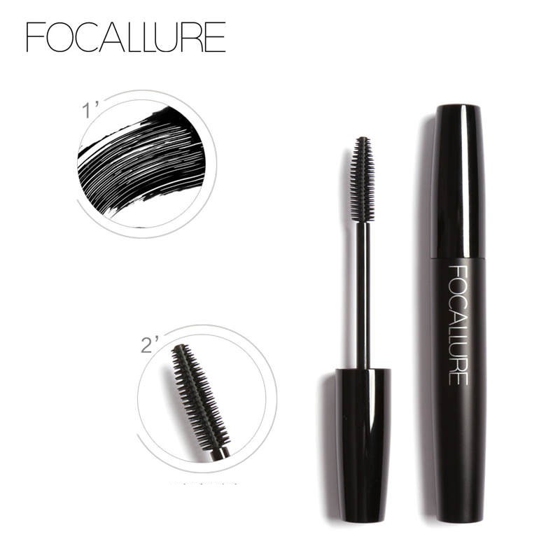 FOCALLURE Volumezing Mascara Waterproof Kosmetik Mata Black Maskara keep all day