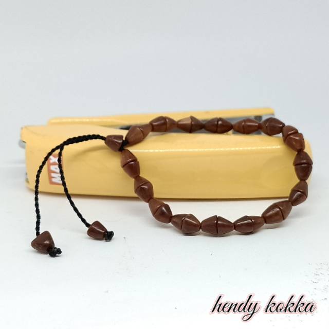 Gelang kokka kaukkah tangkup coklat