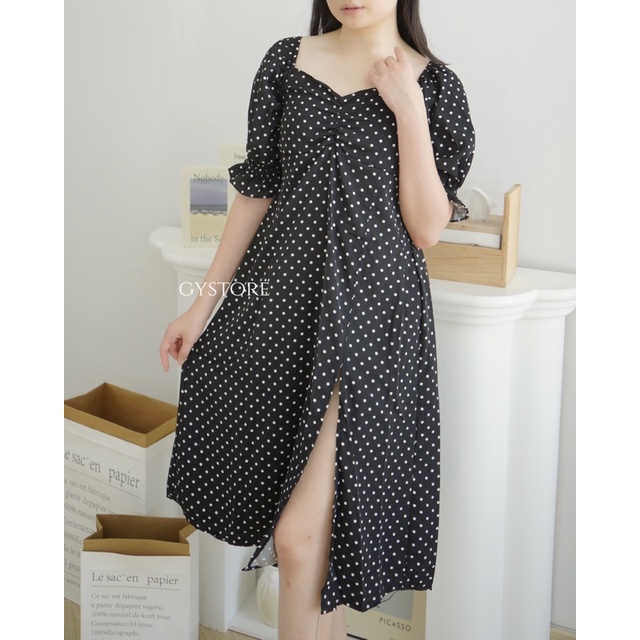 Midi Dress Polka 215