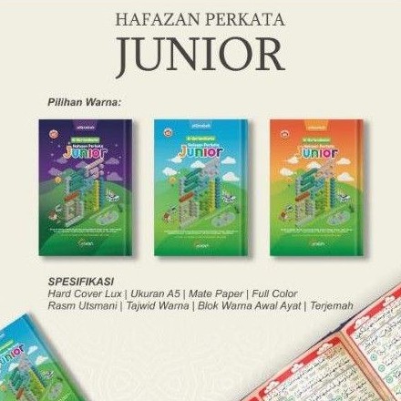 Al-Qur'an Junior Anak. Al-Qur'an Hafalan. Al-Qur'an kids