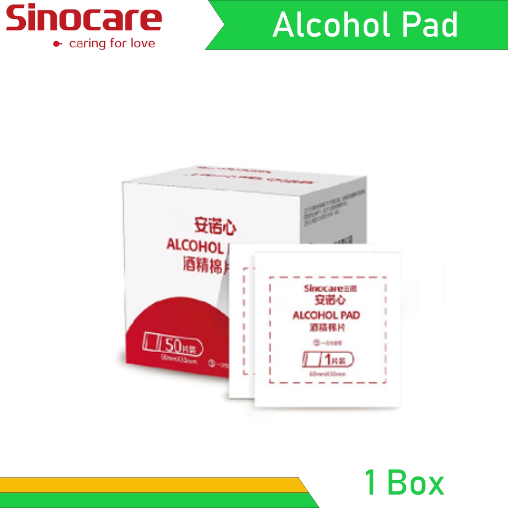 Alcohol Pad - Tisu Alkohol Sinocare