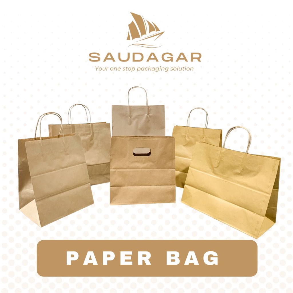 Shopping paper bag / Tas kertas belanja kado Extra large